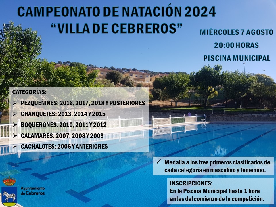 CAMPEONATO DE NATACIÓN 2024