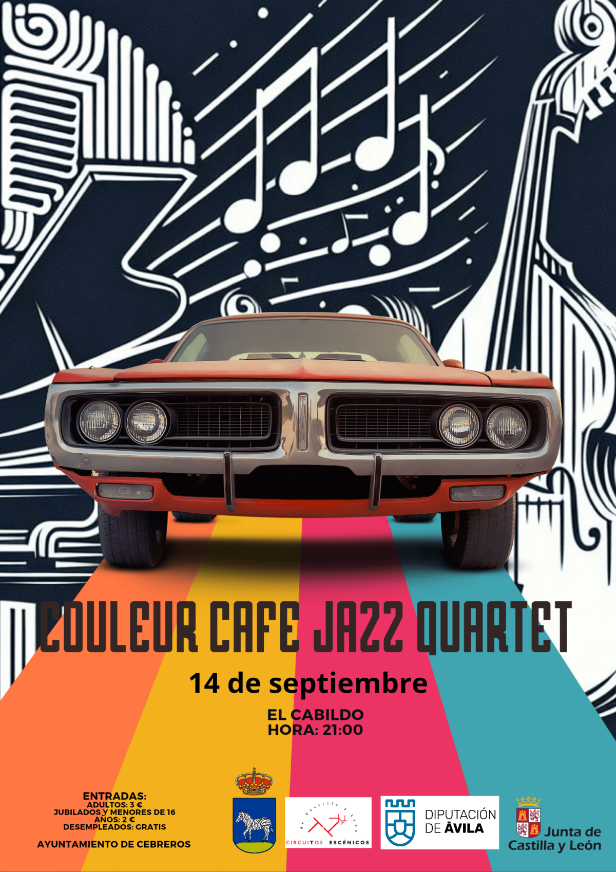 CIRCUITOS ESCÉNICOS: COULEUR CAFÉ JAZZ QUARTET