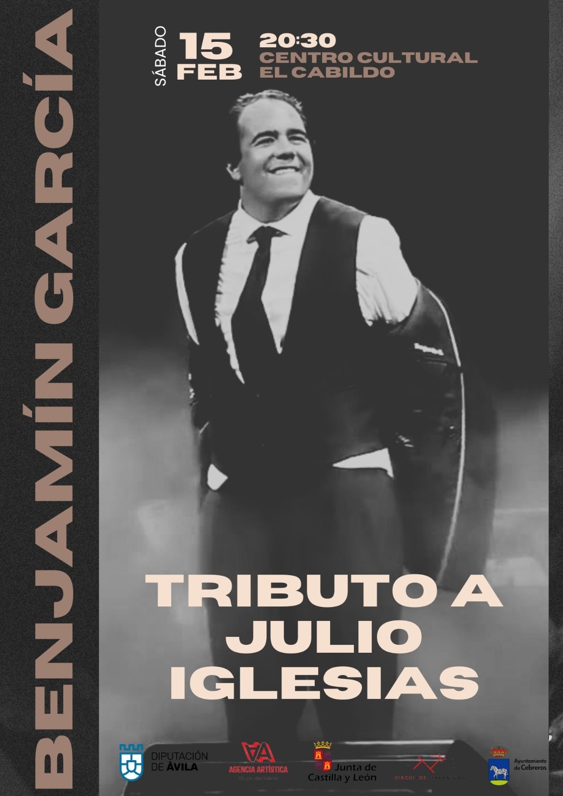 CIRCUITOS ESCÉNICOS: TRIBUTO A JULIO IGLESIAS