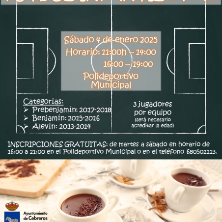 CAMPEONATO FÚTBOL 3 PA' 3 2025