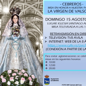 Cebreros   misa virgen 20211