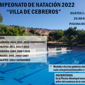 Campeonato de natacion 20221